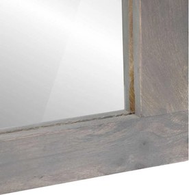 vidaXL Καθρέφτης Μπάνιου Γκρι 70 x 50 x 2,5 εκ.