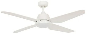 Lucci Air Aria Ανεμιστήρας Οροφής 122cm με Φως και Τηλεχειριστήριο Λευκός