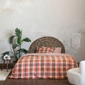 Παπλωματοθήκη Dakota (Σετ 2τμχ) Terra Nima Μονό 160x240cm 100% Cotton Flannel