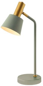Φωτιστικό Επιτραπέζιο 20220 1xE14 Max 25W Grey Matt - Gold Matt Metal,Aluminum