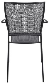 Καρέκλα 88801 Fylliana Μεταλλική Γκρί 56x56x89 εκ. 56x56x89 εκ.