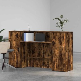 vidaXL Γραφείο υποδοχής 180x50x103,5 εκ. Επεξεργασμένο Ξύλο