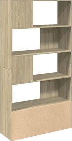 vidaXL Βιβλιοθήκη Sonoma Δρυς 100x36x189 εκ. από Επεξεργασμένο Ξύλο
