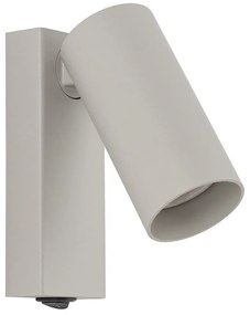 Φωτιστικό Τοίχου Fourty 11765 4-10x11-17cm 10W Gu10 Grey Nowodvorski Στρόγγυλο