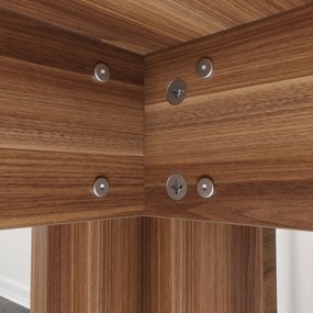 Dining Table Single 120 - Walnut Walnut