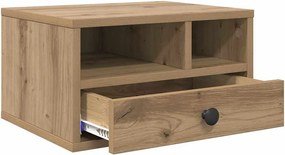 vidaXL Σταντ Εκτυπωτή Artisan Oak 40 x 32 x 24 εκ Επεξεργασμένο ξύλο