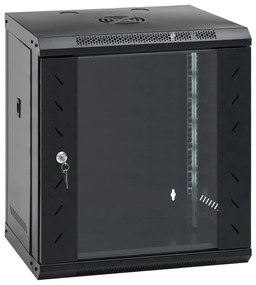 vidaXL Καμπίνα Δικτύου Επιτοίχια 12U 19'' IP20 53x40x60 εκ.