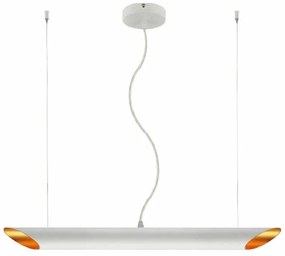 Φωτιστικό Οροφής Δίφωτο Aca Titan V362952PWG White Matt