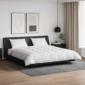 Σετ Παπλωμάτων με μαξιλάρι 3 pcs Λευκό Φτέρος