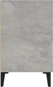 vidaXL Ντουλάπι Γκρι Σκυροδέματος 100 x 36 x 60 εκ. Επεξεργασμένο Ξύλο