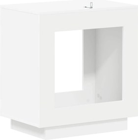 vidaXL Τραπεζάκι Πλευράς Λευκό 60 x 40 x 65 εκ. Επεξεργασμένο Ξύλο