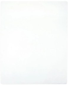 Σεντόνι με Λάστιχο Λευκό 180x200 εκ. Βαμβακερό Ζέρσεϊ