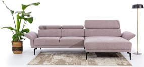 Γωνιακός καναπές Stockton-Δεξιά-Roz Anoixto