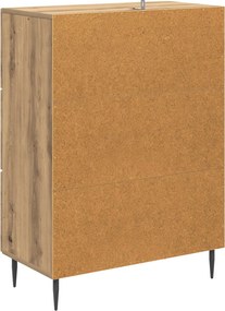 vidaXL Ντουλάπι με Συρτάρια 66 x 34,5 x 89,5 εκ Επεξεργασμένο Ξύλο