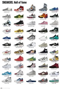 Αφίσα Sneakers - Hall of Fame, (61 x 91.5 cm)