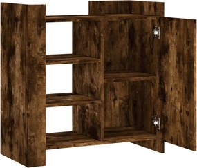 vidaXL Μπουφές Καπνιστή Δρυς 73,5x35x75 εκ. Επεξεργασμένο Ξύλο