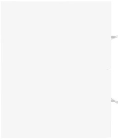 Ντουλάπι Νιπτήρα Λευκό 41 x 38,5 x 48 εκ. από Επεξ. Ξύλο - Λευκό