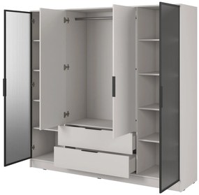 Ντουλάπα Nelly I τετράφυλλη-Cashmere