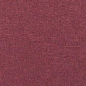 Κουνιστή καρέκλα Wine Red 74x90x102 cm Ύφασμα - Κόκκινο