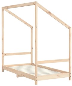 vidaXL Πλαίσιο Παιδικού Κρεβατιού 2x(80x160) εκ. από Μασίφ Ξύλο Πεύκου