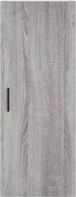 vidaXL Ντουλάπι Τοίχου Γκρι Sonoma 34,5 x 34 x 90 εκ.