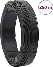 vidaXL Σύρμα Περίφραξης Ανθρακί 250 μ. / 1,6/2,5 χιλ. Ατσάλινο
