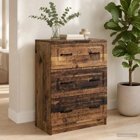 vidaXL Ντουλάπι με Συρτάρια 66 x 34,5 x 87 εκ. Επεξεργασμένο Ξύλο