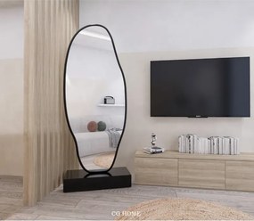 Stewehome Ασύμμετρος καθρέφτης με μαύρο MDF πλαίσιο