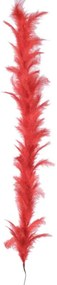 Τεχνητό Κλαδί Φτερό 7780-7 120cm Red Supergreens Feather