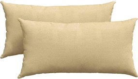 vidaXL Μαξιλάρι Καναπέ 2 pcs Γκρι Πράσινο 80 x 40 cm