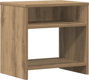vidaXL Κομοδίνα 2 τεμ. Αρτισιανή Δρυς 40x30x40 εκ. από Επεξεργ. Ξύλο