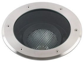 Φωτιστικό Δαπέδου Χωνευτό Geiser 260 LED 29W 3000K 10° IP67 26x26,5cm Satin Stainless Faro Barcelona