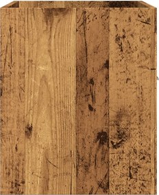vidaXL Ντουλάπι Νιπτήρα Μπάνιου Παλιό Ξύλο 90x38,5x46 εκ. Επεξ. Ξύλο