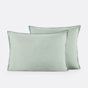 Μαξιλαροθήκη από προπλυμένο βαμβακερό σατέν, 300 κλωστές, Victor