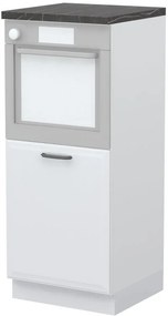Επιδαπέδιο ντουλάπι φούρνου ψηλό Evora K14-60-1KR-Λευκό