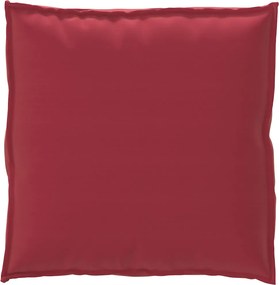 vidaXL Μαξιλάρι Κόκκινο 70 x 70 x 12 cm Ύφασμα Όξφορντ