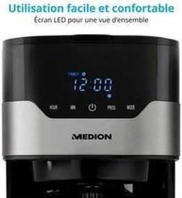 Καφετιέρα Φίλτρου Medion 900 W 1,2 L