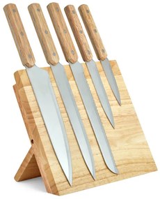 Μαγνητική βάση &amp; σετ μαχαίρια Livoo (MEC136), 5 τεμάχια