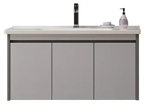 ΣΕΤ ΠΑΓΚΟΥ YVONNE 100cm χρ.GREY S3BYVO100GR S3BYVO100GR