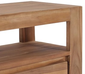 ΈΠΙΠΛΟ ΤΗΛΕΟΡΑΣΗΣ 120 X 30 X 40 ΕΚ. ΑΠΟ ΜΑΣΙΦ ΞΥΛΟ TEAK 286277