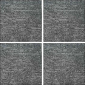 vidaXL Πλακάκι Χαλιού Γκρι Βράχος 50 x 50 cm 4 τμχ.