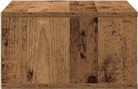 vidaXL Σταντ Εκτυπωτή Παλαιωμένο ξύλο 49 x 40 x 22,5 εκ