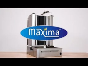 Kebab Grill - 4 Burners - 70kg Meat - Electric