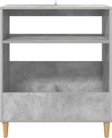 vidaXL Βάση πικάπ Γκρι Σκυροδέματος 71 x 39,5 x 83 εκ.