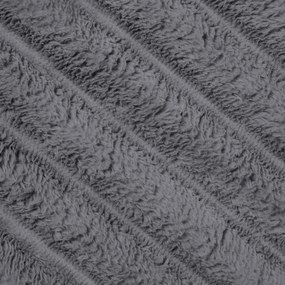 vidaXL Κουβέρτα Σκούρο Γκρι 240 x 220 cm Μαλλί