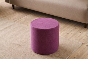 Πουφ Σκαμπό Λιλά BITEZ 40x40x40