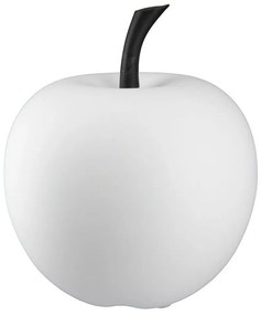 Διακοσμητικό Μήλο Portofino 32052 16x17cm White-Black Ceramic