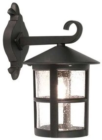 Φανάρι Απλίκα Φωτιστικό Τοίχου 1xE27 Μαύρο IP43 34cm Hereford BL21-G-BLACK Elstead Lighting BL21-G-BLACK Μαύρο