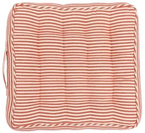 Μαξιλάρι Καρέκλας Rhubarb Stripe Ac00024 40X40Cm White-Red Mindthegap 40Χ40 Foam