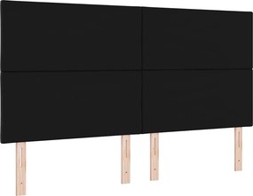 vidaXL Κεφαλάρι Μαύρο 180 cm Βελούδο